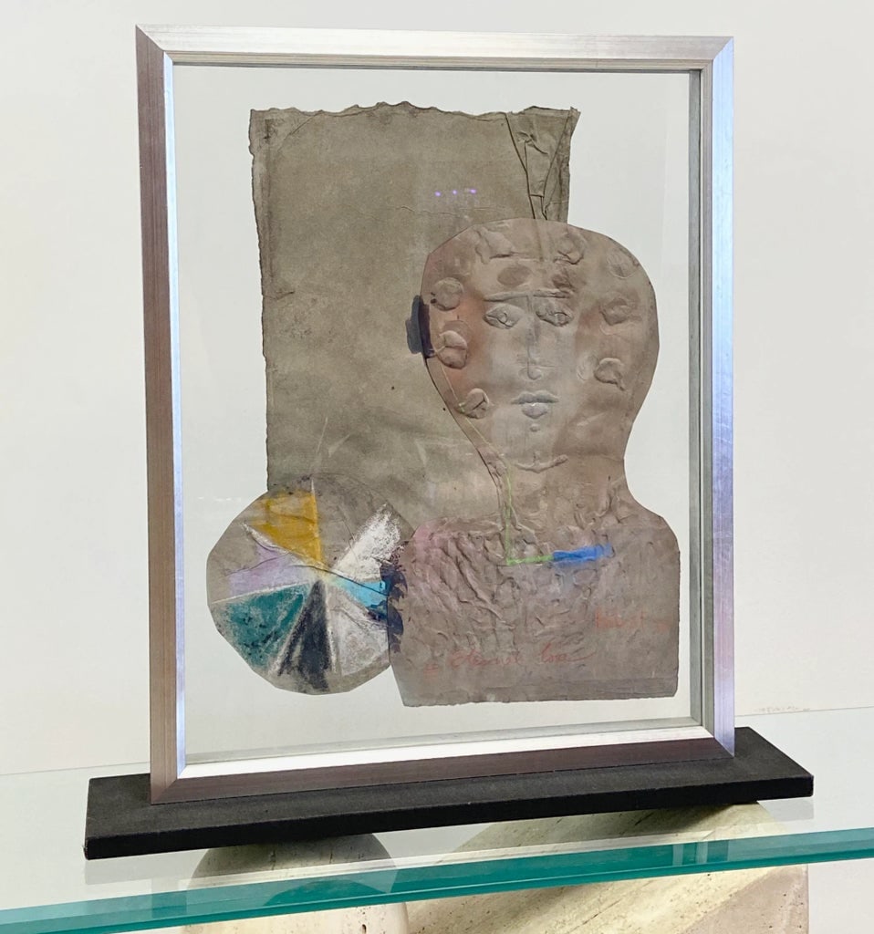 Abstract Intiglio Mixed Media Artwork by Milhail Simeonov - 2