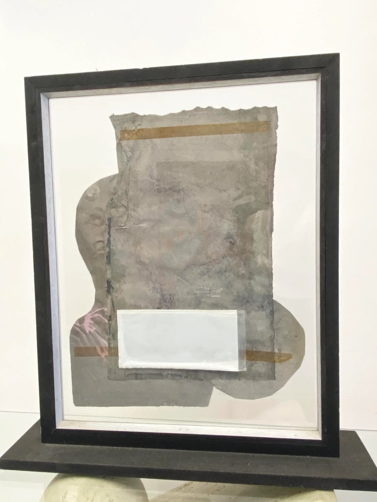 Abstract Intiglio Mixed Media Artwork by Milhail Simeonov - 7