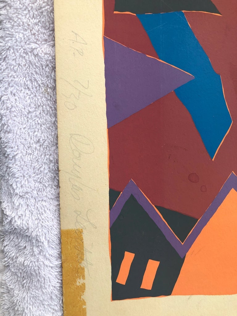 Abstract Serigraph Print, Signed by Douglas Leichter - 4