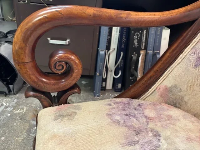 1930s His/Her Chairs - Set of 2 - 7