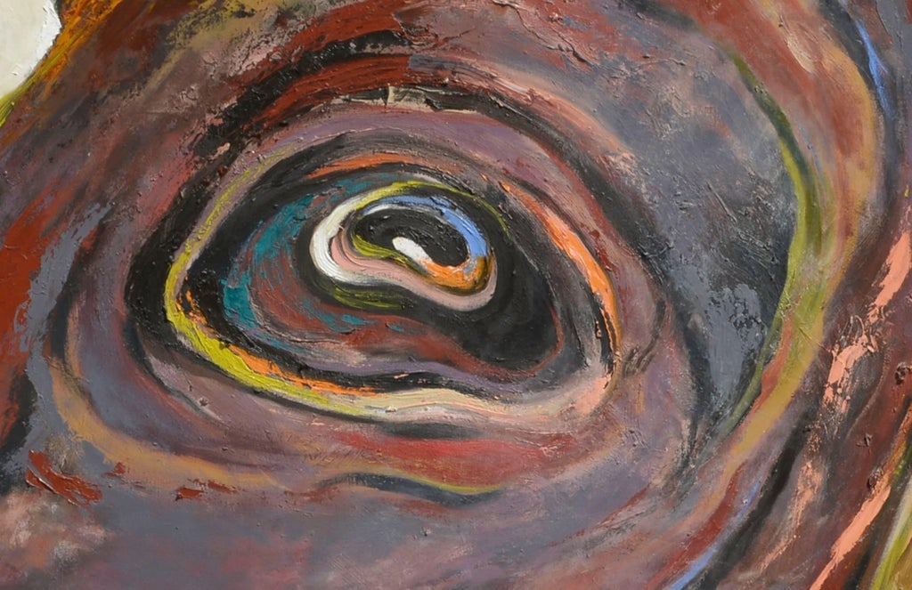 Large Scale Abstract Expressionist Horse 1990 - 2