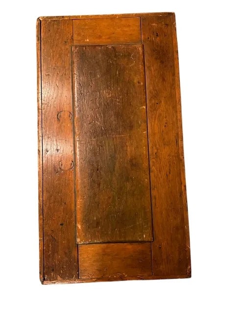Antique Solid Wood Trunk - Blanket Chest - 7