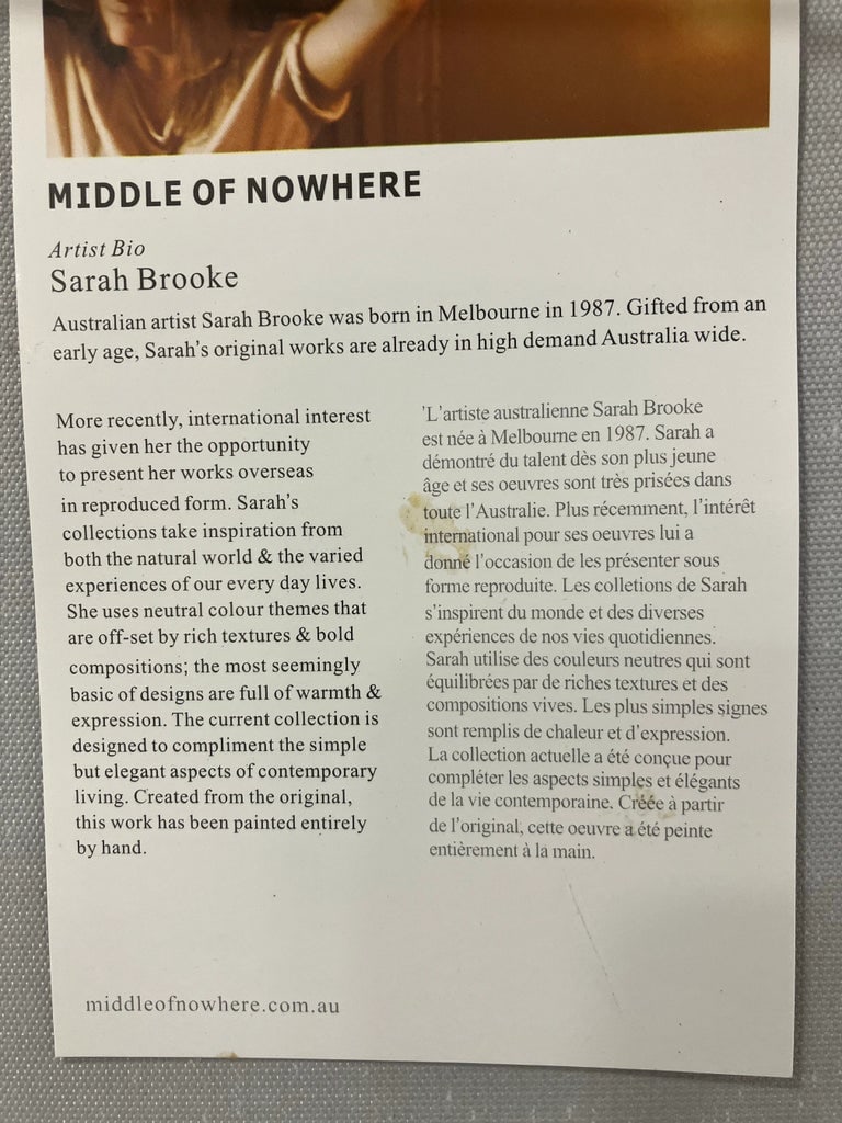 1990s Australian Abstract by Sarah Brooke - 2