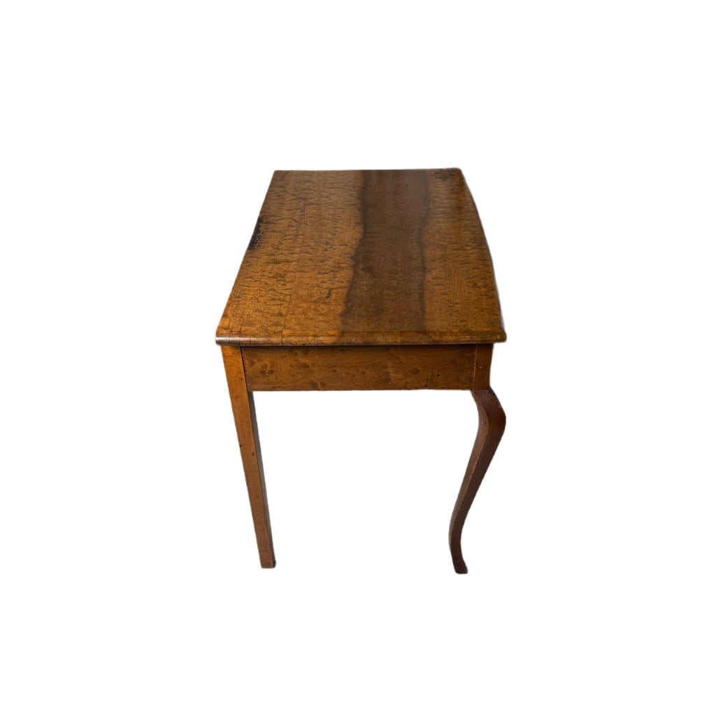 Antique 19th Century Burr Wood Louis XV Style Desk - 4