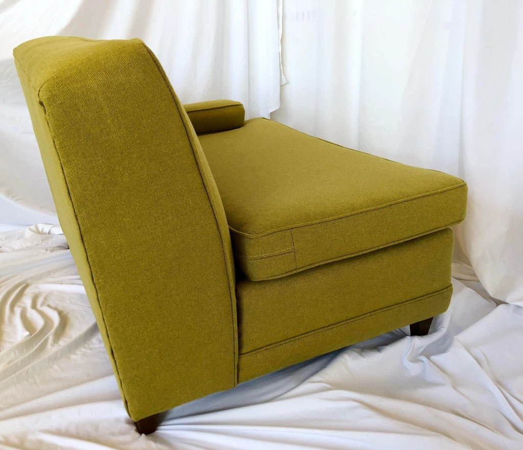 1950's Chartreuse Sectional Sofa - 12