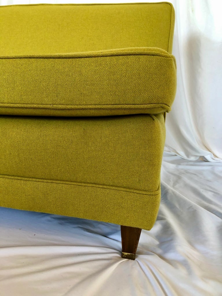 1950's Chartreuse Sectional Sofa - 5