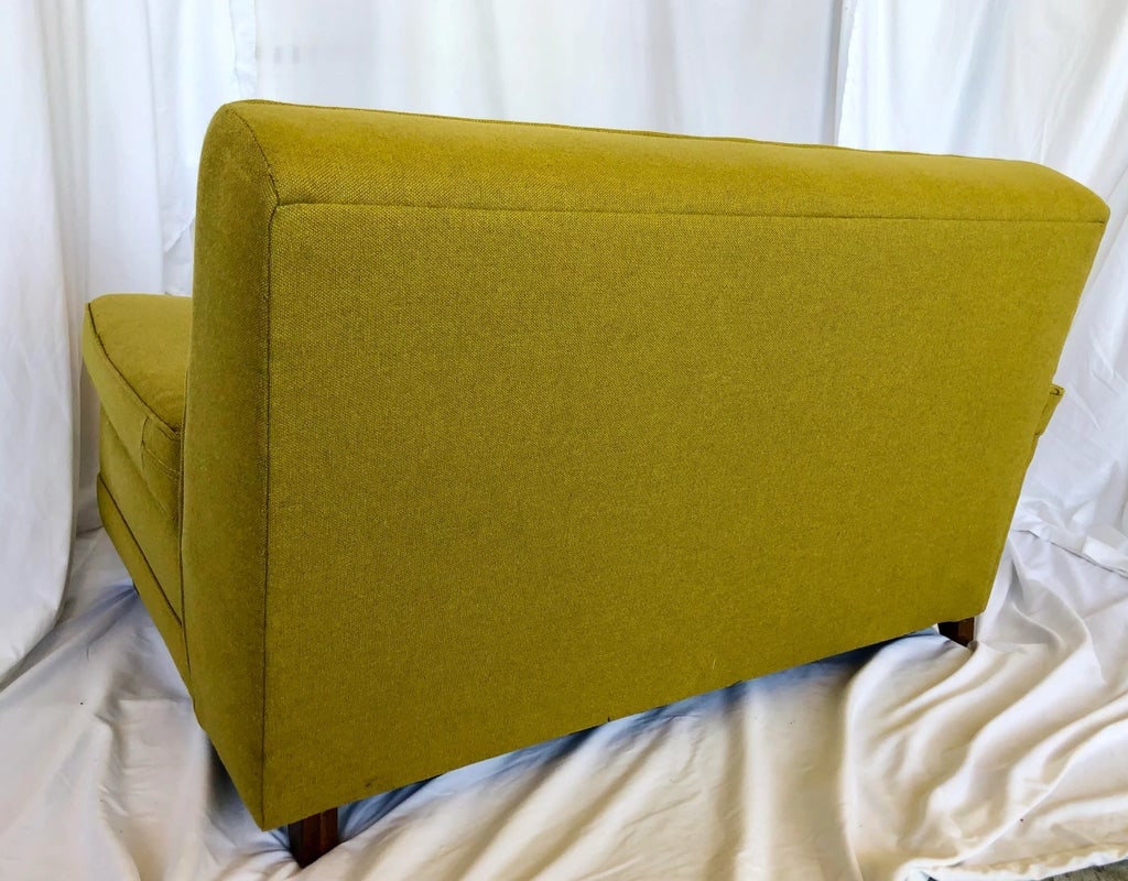 1950's Chartreuse Sectional Sofa - 8