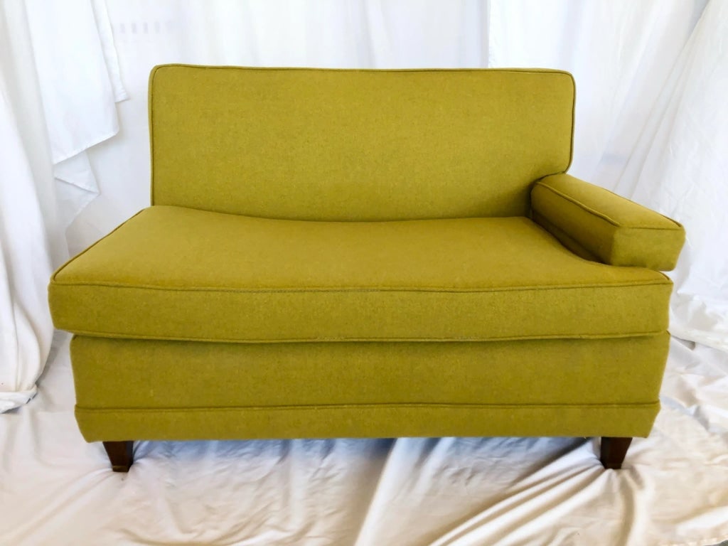 1950's Chartreuse Sectional Sofa - 9