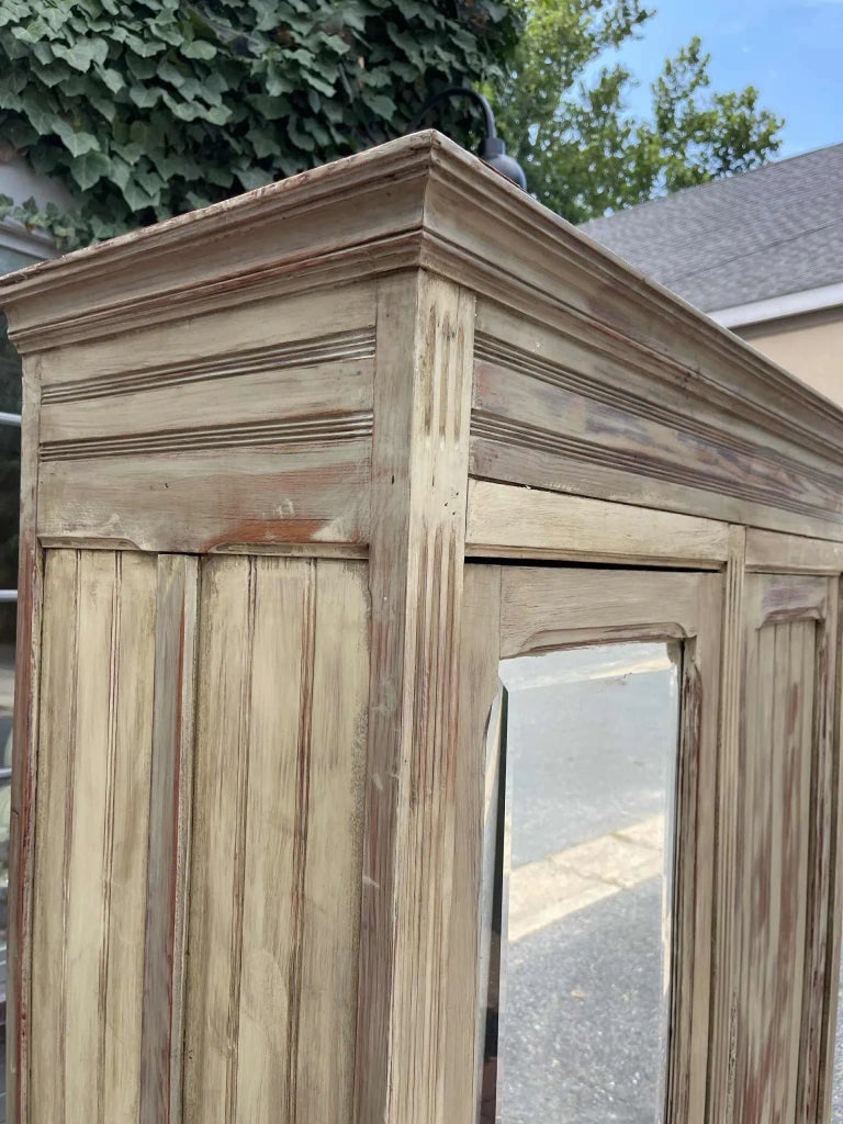 Antique 1900 French Armoire Wardrobe - 6