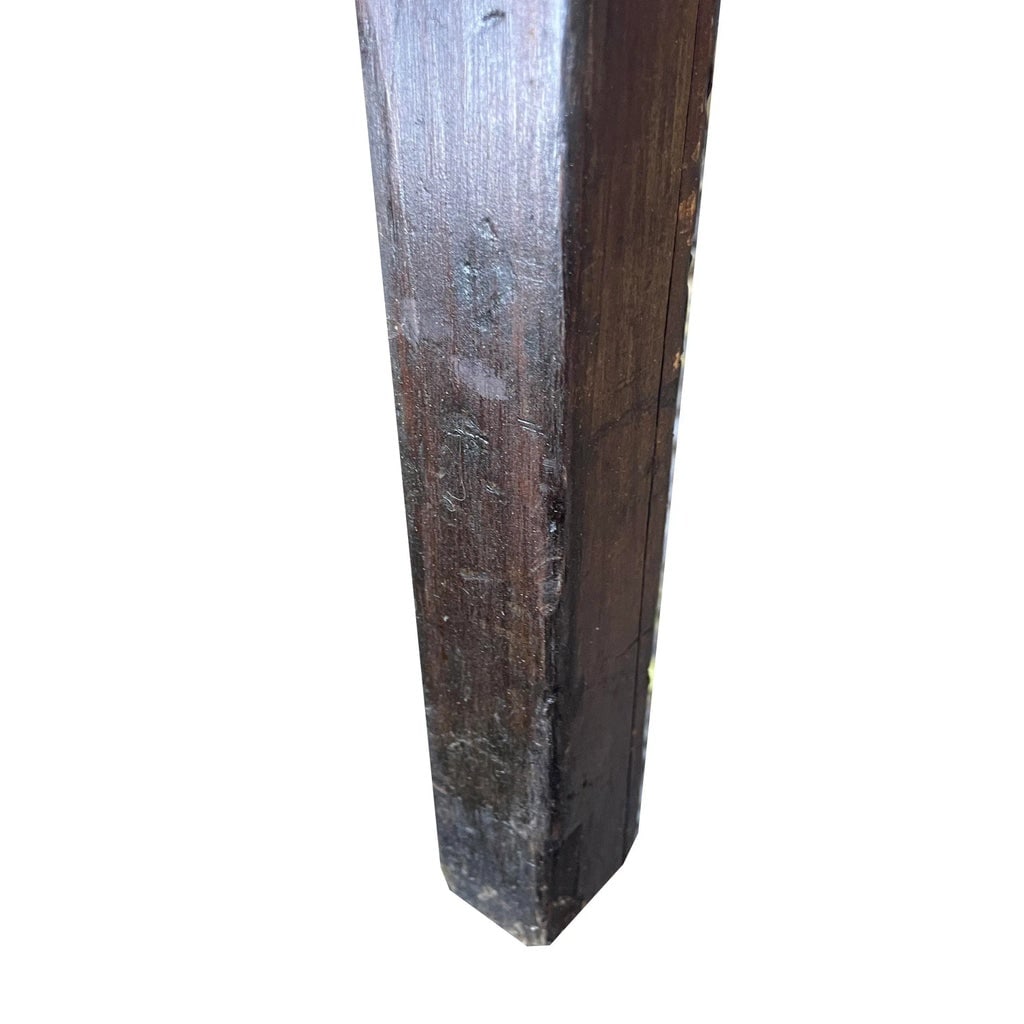 Early 1800s Pine Farmhouse/Shaker-Style Table With Massive Single Drawer. - 5
