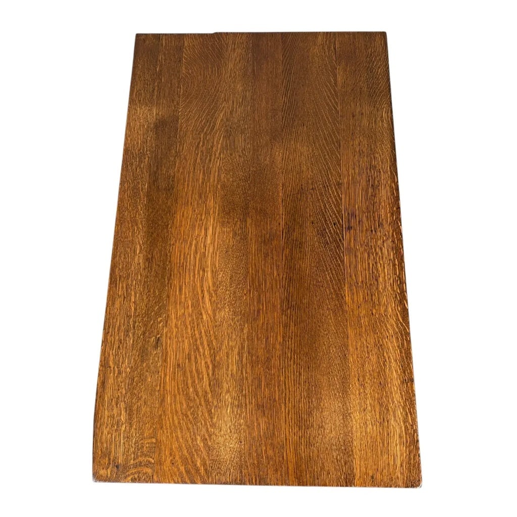 Antique Arts & Crafts Oak Writing Desk - 7