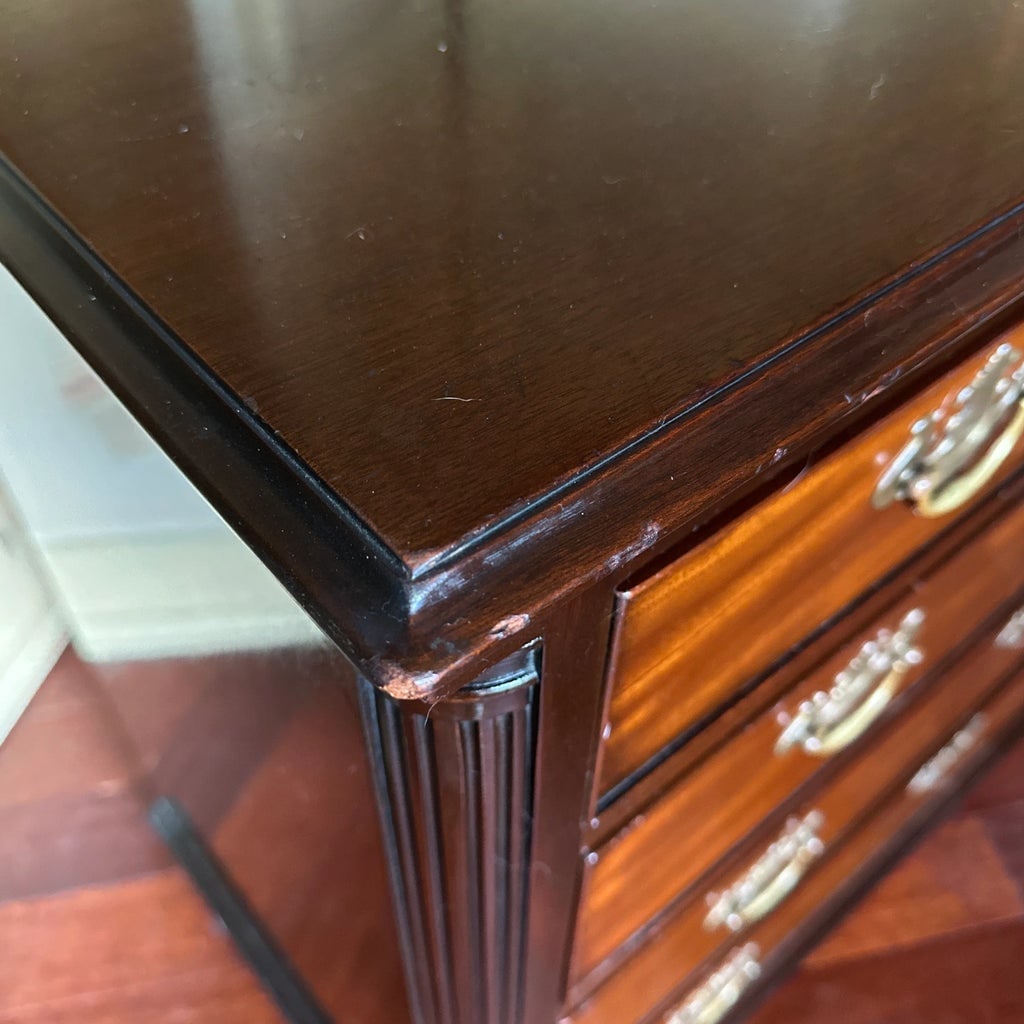 Williamsburg Reproductions Chippendale Mahogany Chest-1970s - 7
