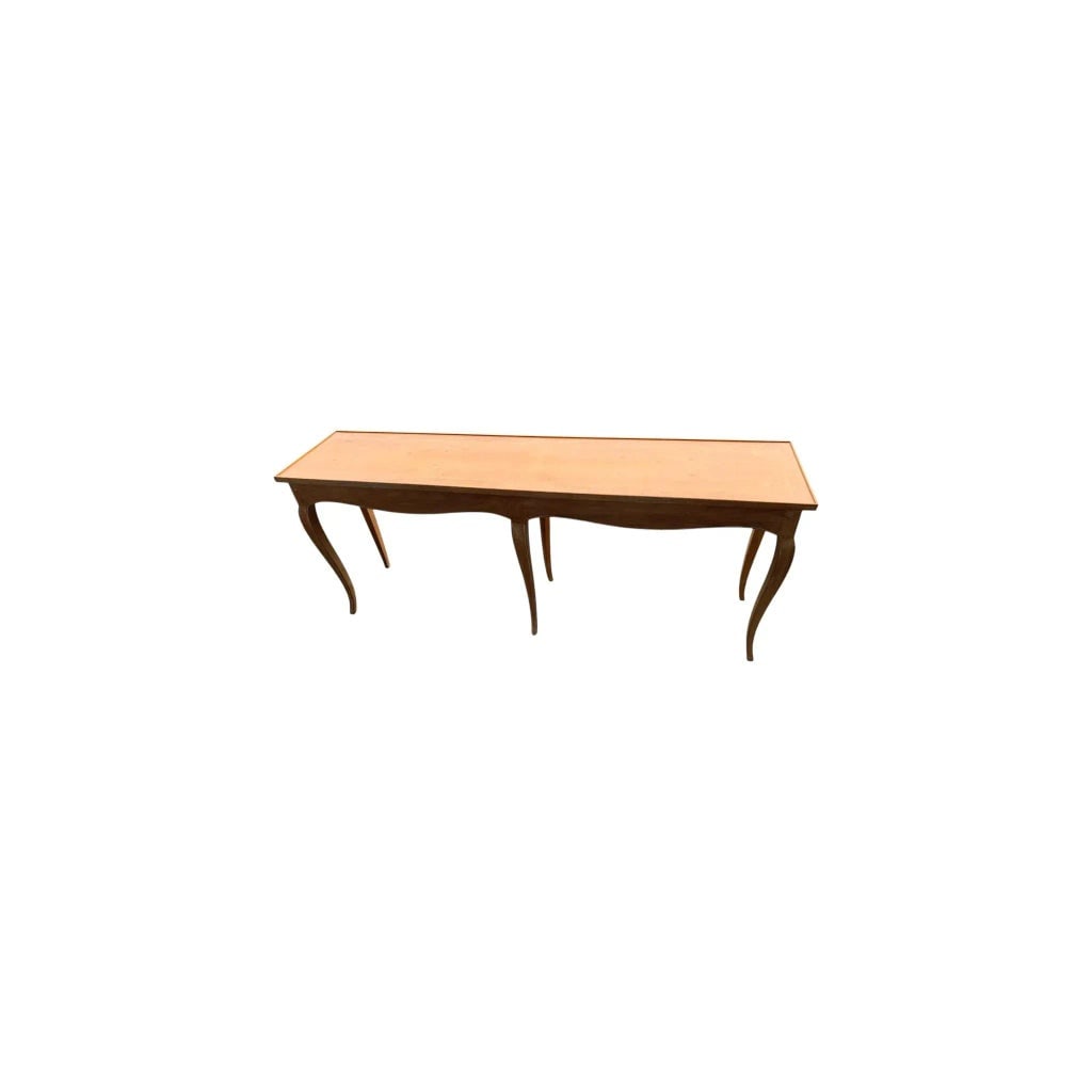 Henredon Louis XV Style Oak Console Table French - 4