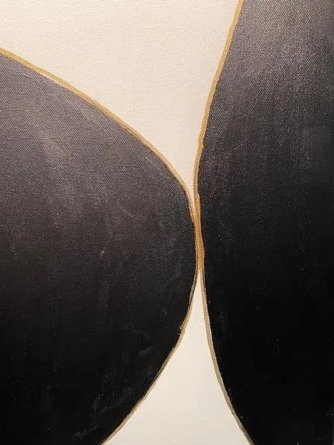 "Cloud 9 #1 & 2" Contemporary Diptych Acrylic Painting by Susan Cohen - Set of 2 - 7