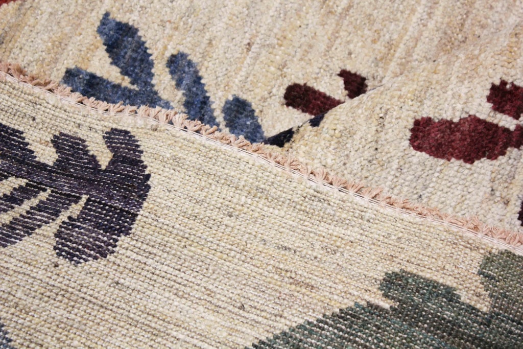 Modern Abstract Print Handmade Rug - 5