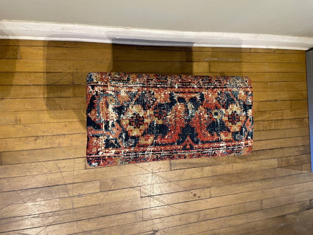 Antique Cast Iron Bench - 6