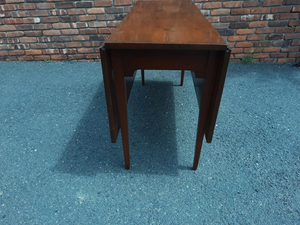 Traditional Drop Leaf Dining Table - 7