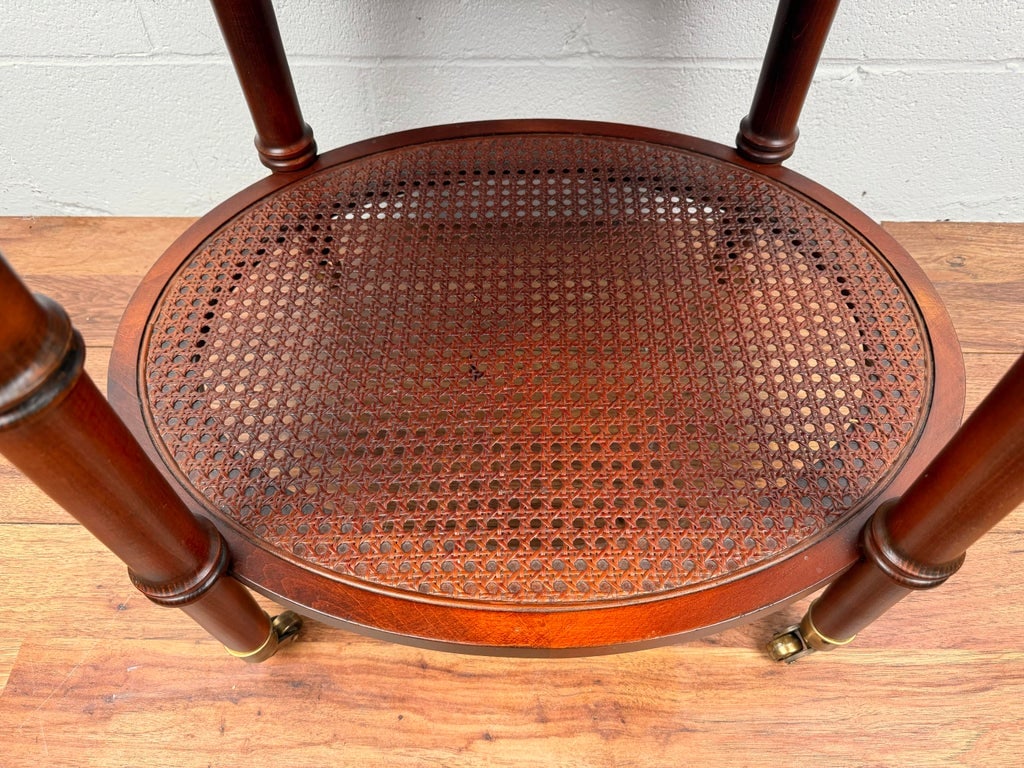 Ethan Allen British Classics Old World Treasures Accent Oval End Table - 5
