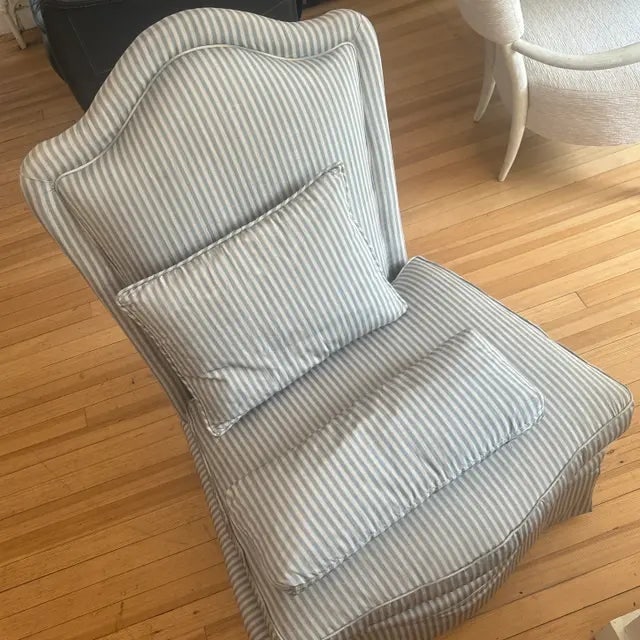 1990s Slipper Chair by Baker - 2
