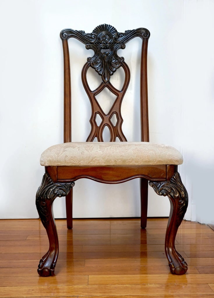 English Style Chippendale Chair in Mahogany - 13