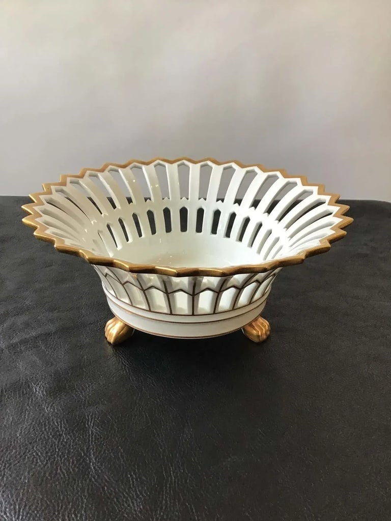 Ceramic Portuguese Lattice Bowl - 2