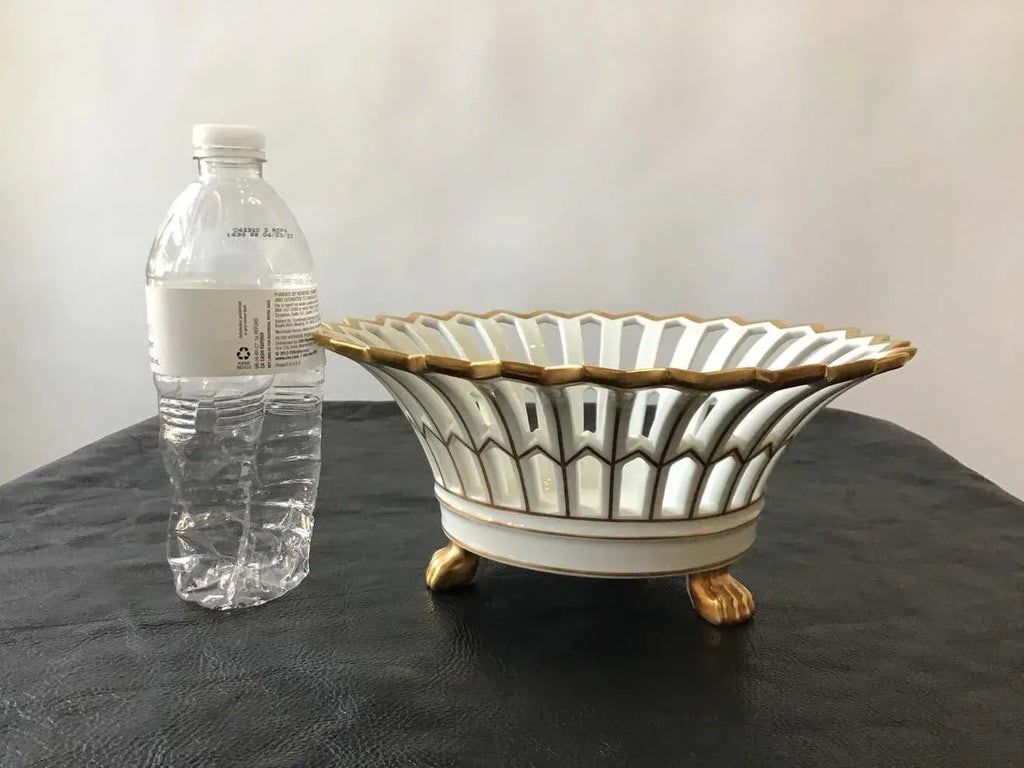 Ceramic Portuguese Lattice Bowl - 7