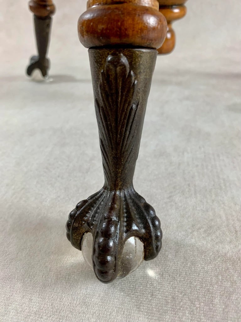 Rare 19th Century John Gerts Piano Stool - 5