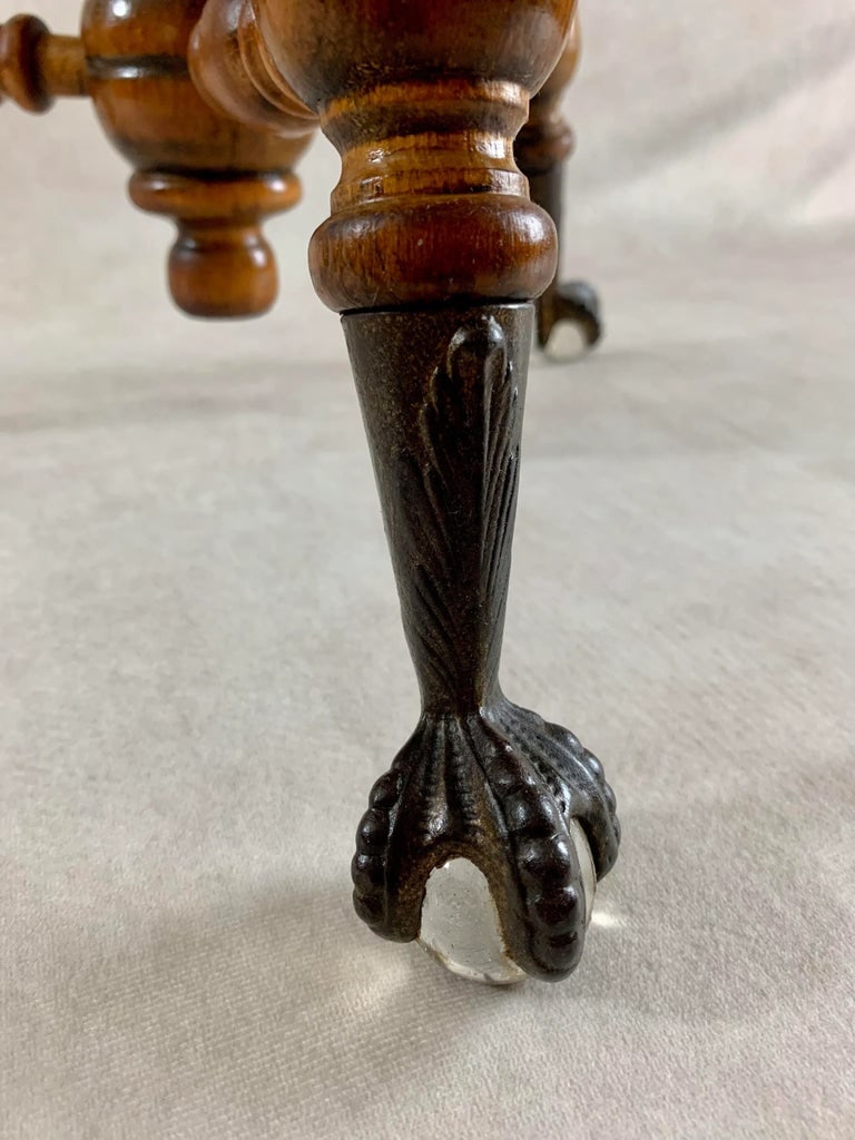 Rare 19th Century John Gerts Piano Stool - 6