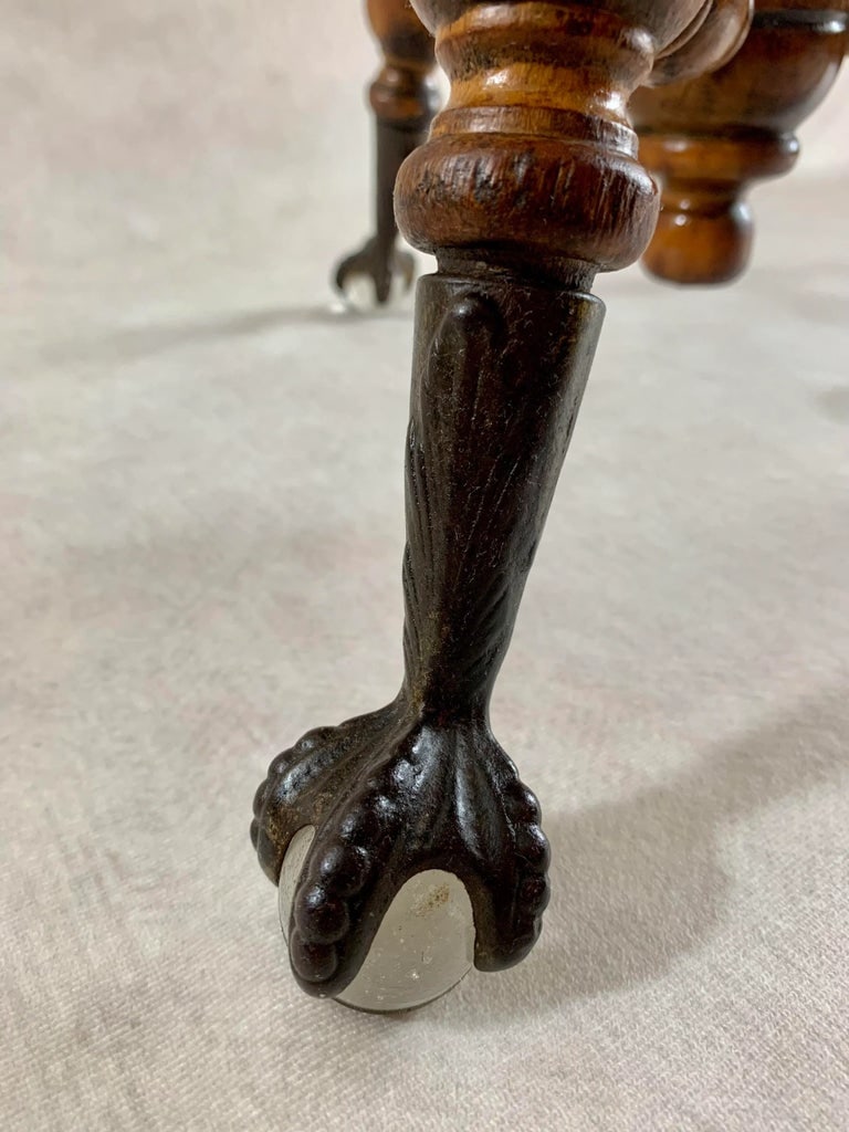 Rare 19th Century John Gerts Piano Stool - 7