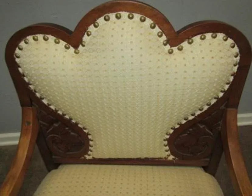Early 20th Century Antique Aesthetic Movement Arm Chair - 3