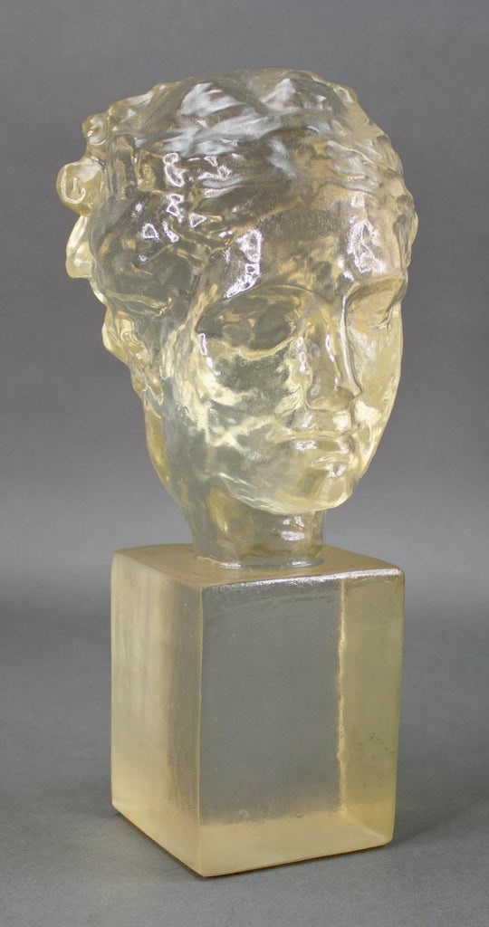 Dorothy Thorpe Vintage Resin Acrylic Lucite Venus De Milo Female Bust Sculpture - 2