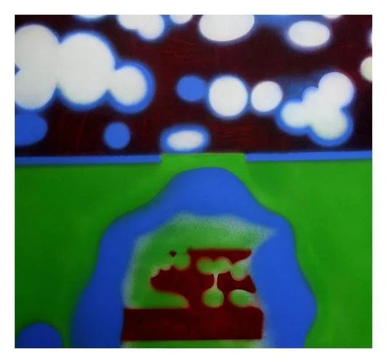 "Rocky Image II" Original Painting by Erle Loran - 3