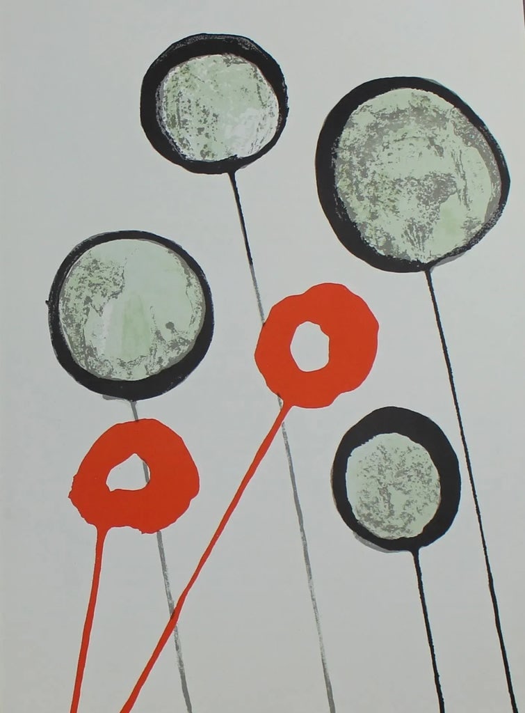 Alexander Calder "Derriere Le Miroir No.156" Lithograph Art Book - 2