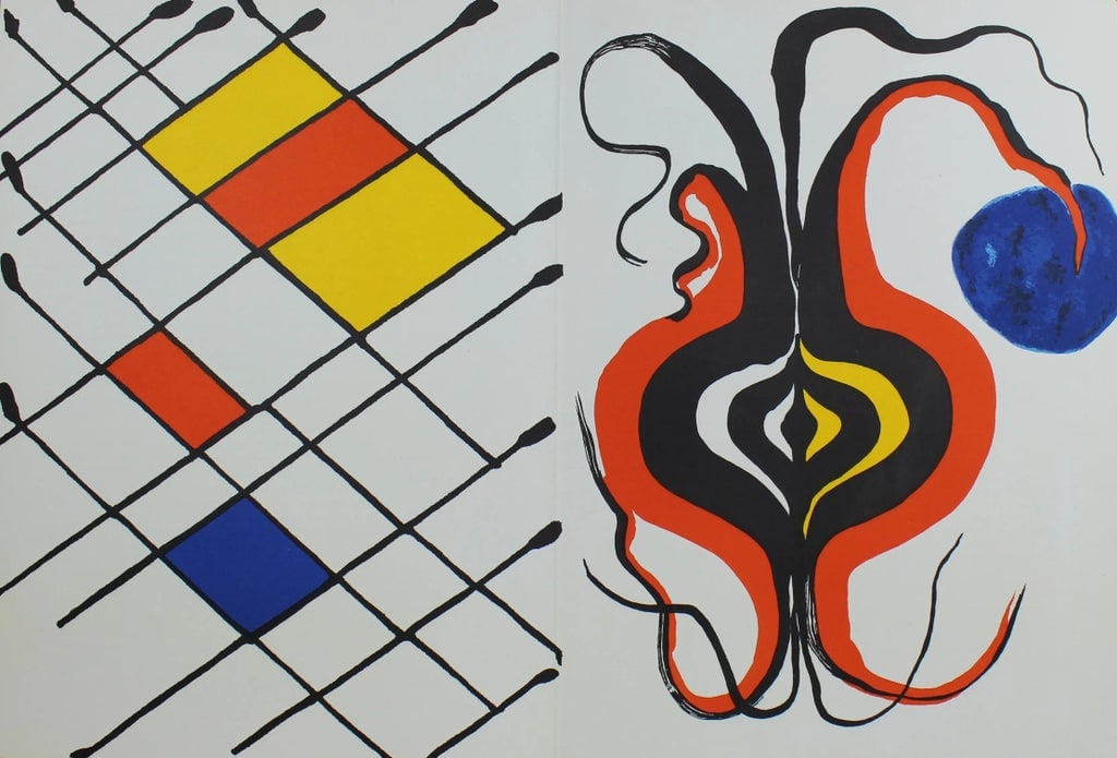 Alexander Calder "Derriere Le Miroir No.156" Lithograph Art Book - 6