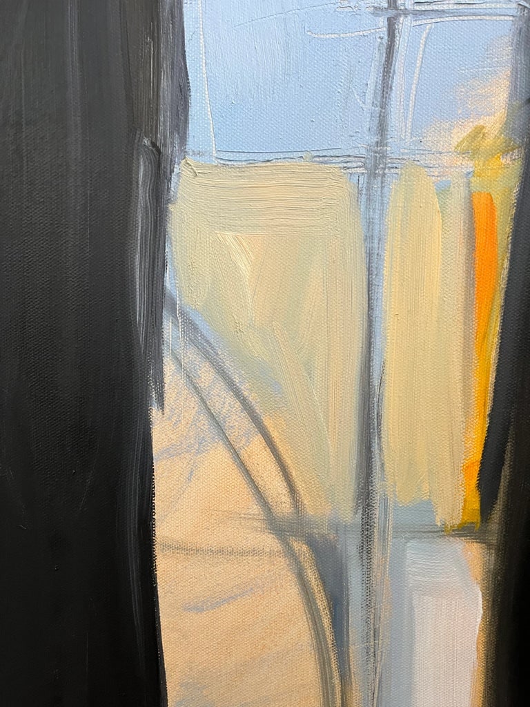 "Ode to Motherwell" Contemporary Original Modern Abstract Oil Painting on Canvas by Palmer S. - 7