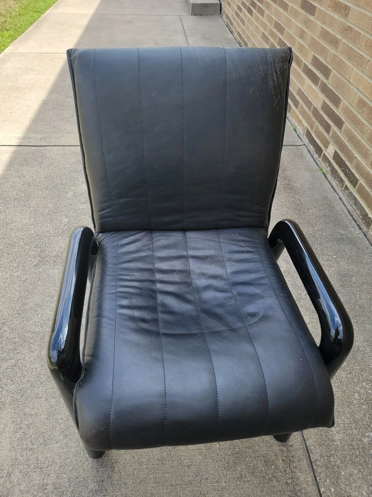 1980s Guido Faleschini "Dilos" Dining Chairs- - a Pair - 8