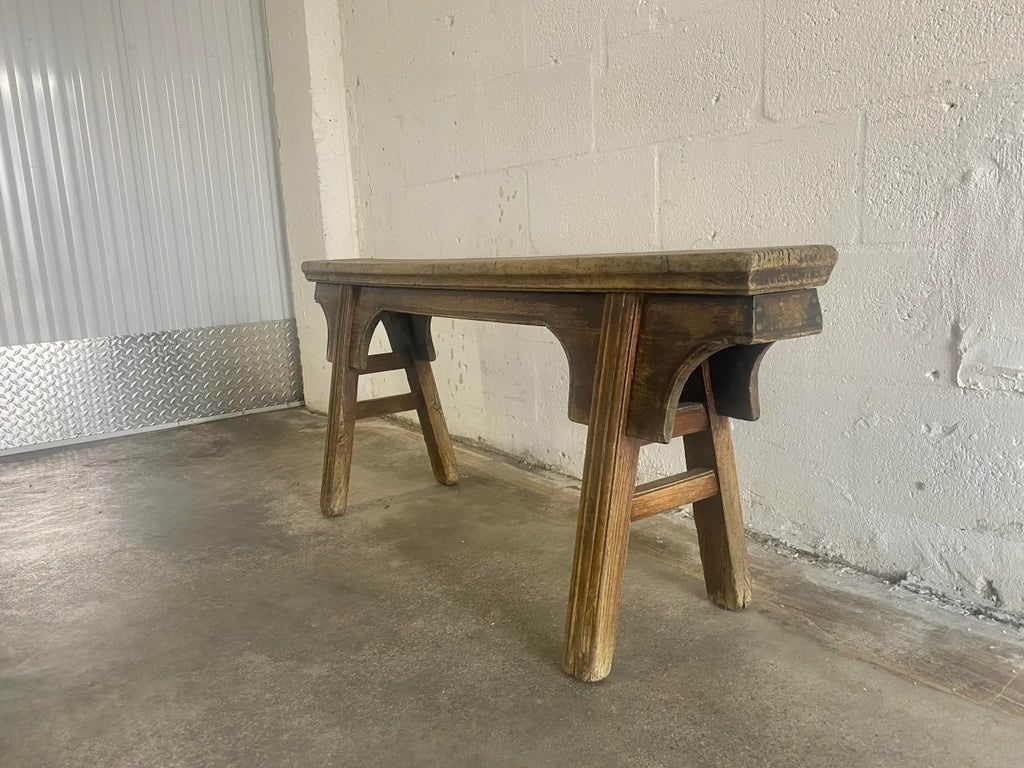 Early 20th Century Antique Chinese Countryside Bench - 2