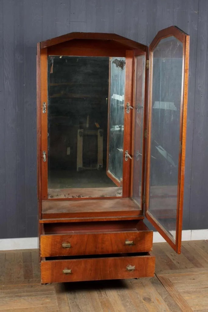 1920s Gorgeous Art Deco Period Display Case Cabinet - 3