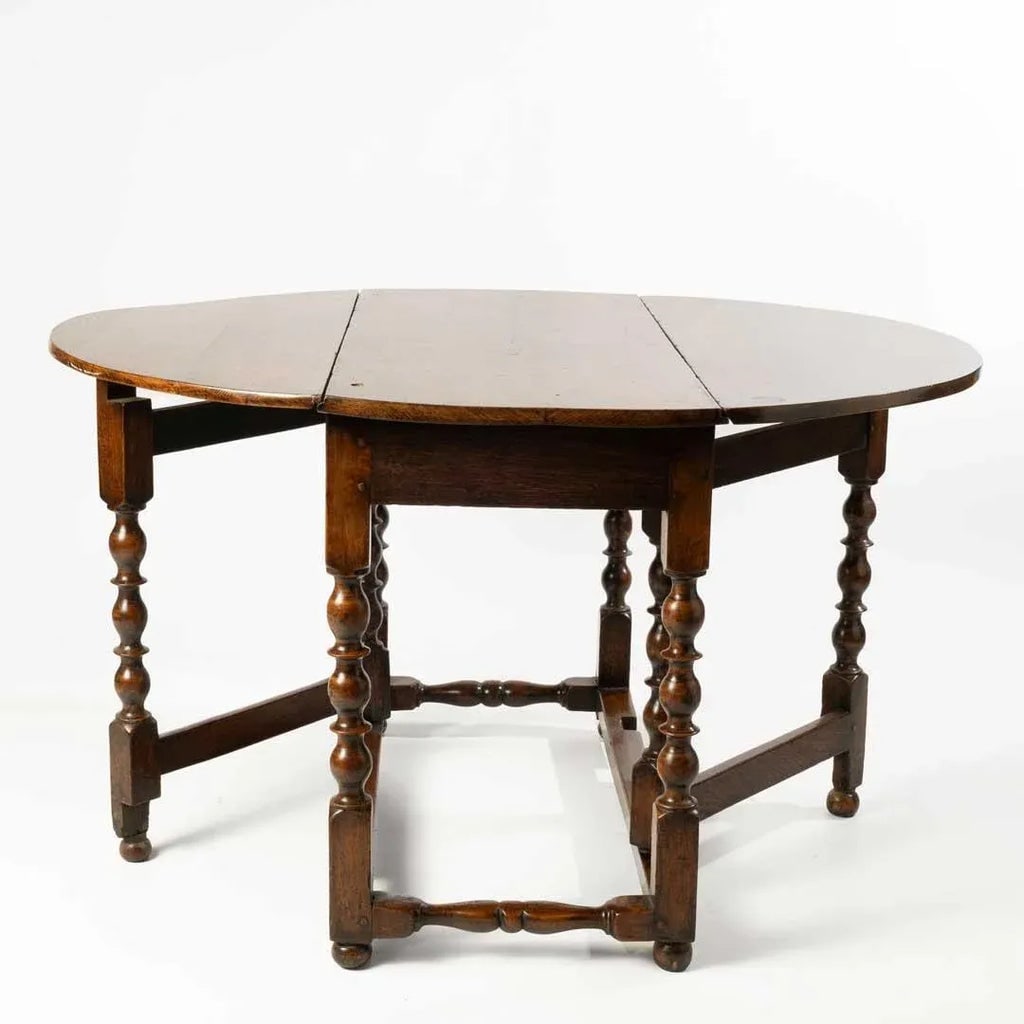 18th Century English Oak Gateleg Table - 2