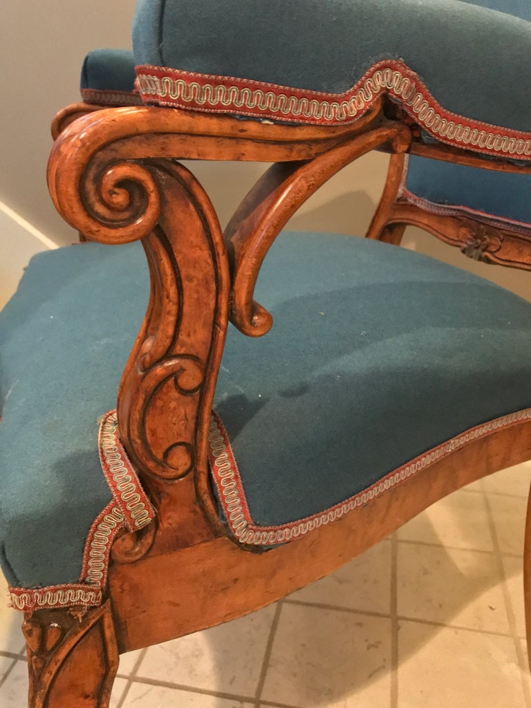 19th Century Louis XVI Style Armchair - 2