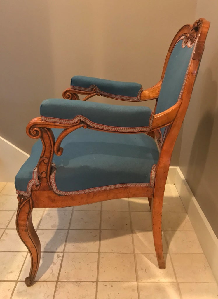 19th Century Louis XVI Style Armchair - 5
