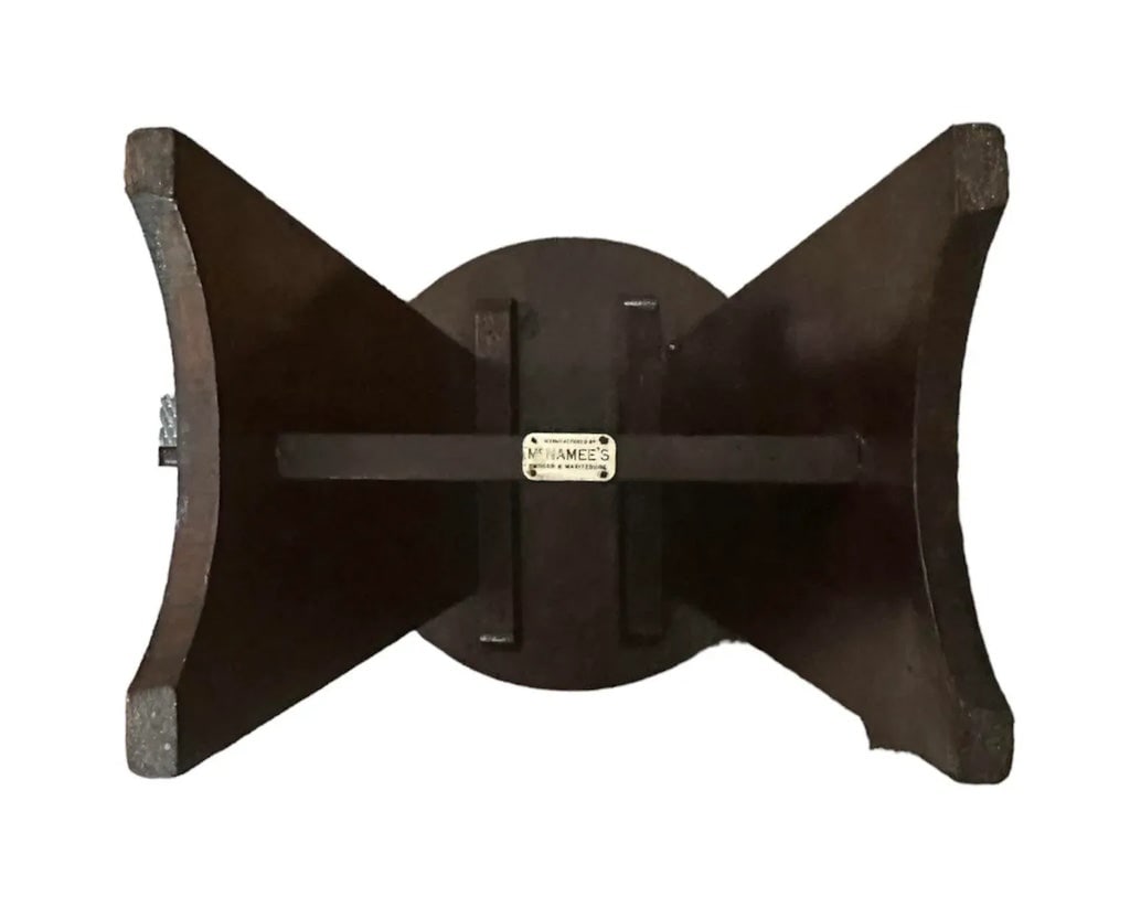 Antique Arts & Crafts / Mission Wood Splay Leg Stool With Mortise and Tenon Joinery, Circa 1915 - 7