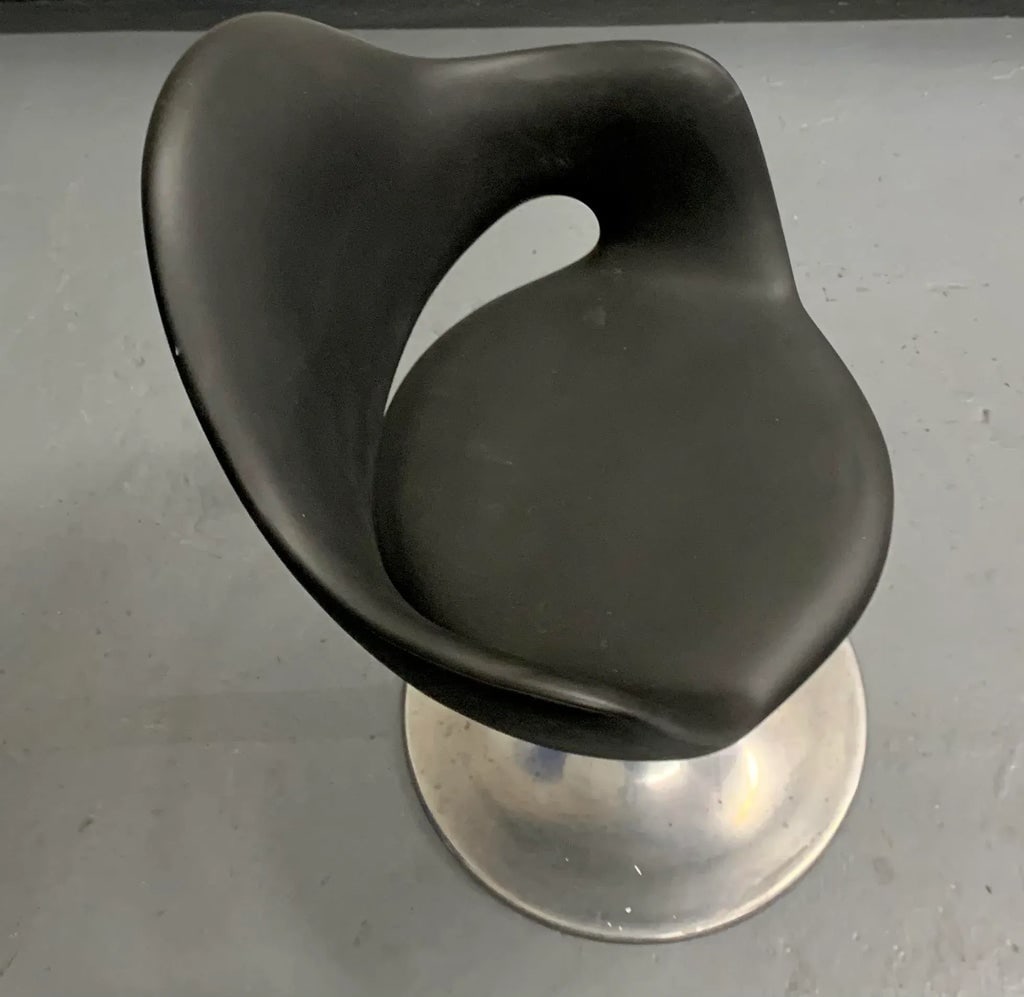 Vintage Italian Tulip Chairs Attributed to Fabio Di Bartolomei - a Pair - 4