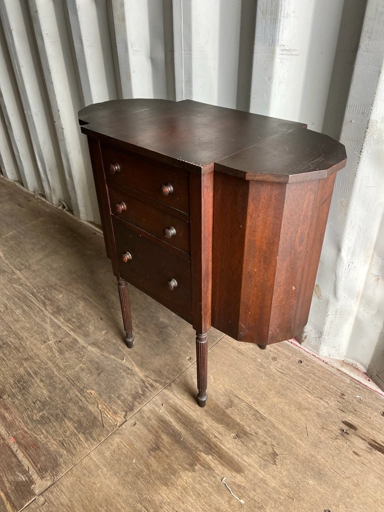 1920s Martha Washington 3 Drawer Sewing Cabinet - 2