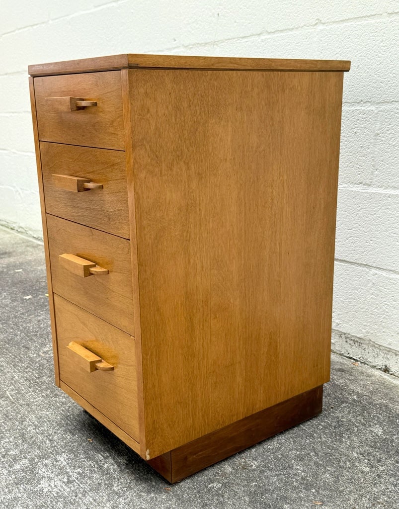 1930s Eliel Saarinen Designed 4 Drawer Nightstand by the Johnson Furniture Co - 3