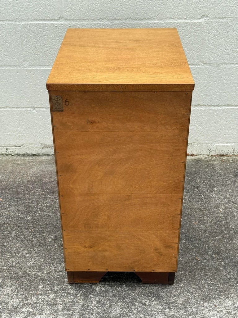 1930s Eliel Saarinen Designed 4 Drawer Nightstand by the Johnson Furniture Co - 4