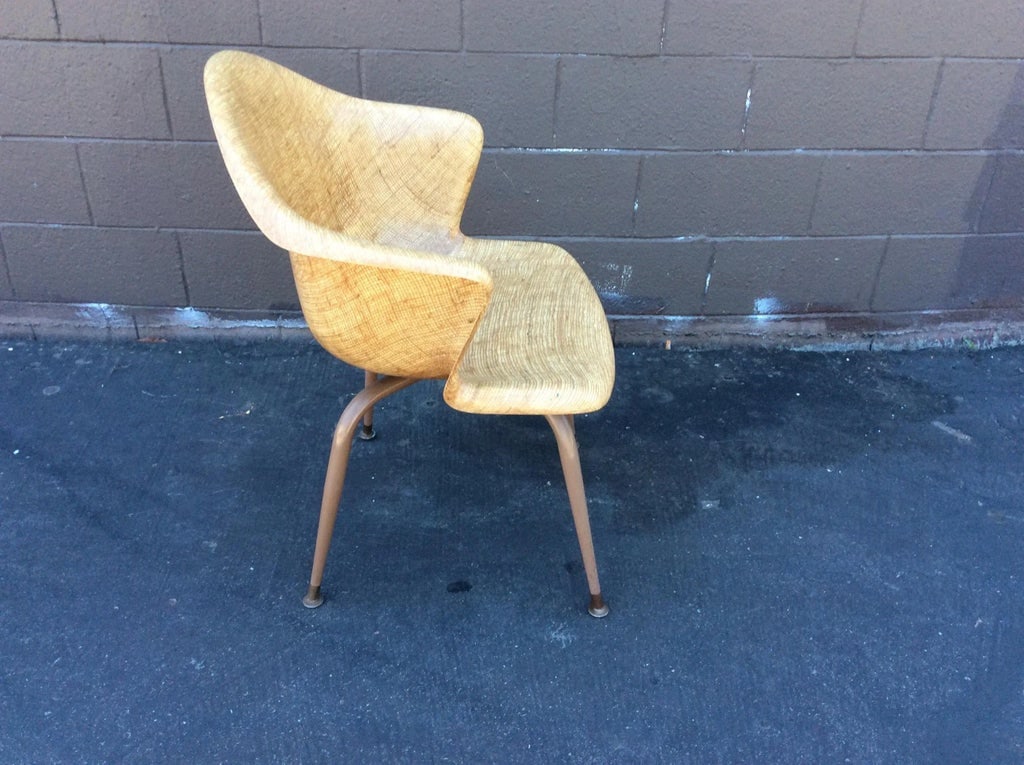 Vintage Fiberglass Swivel Chair - 2