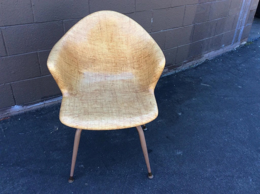Vintage Fiberglass Swivel Chair - 5