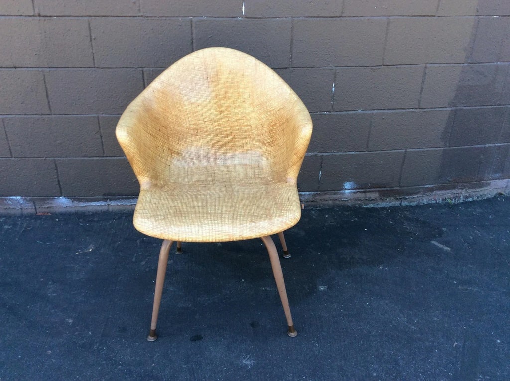 Vintage Fiberglass Swivel Chair - 9