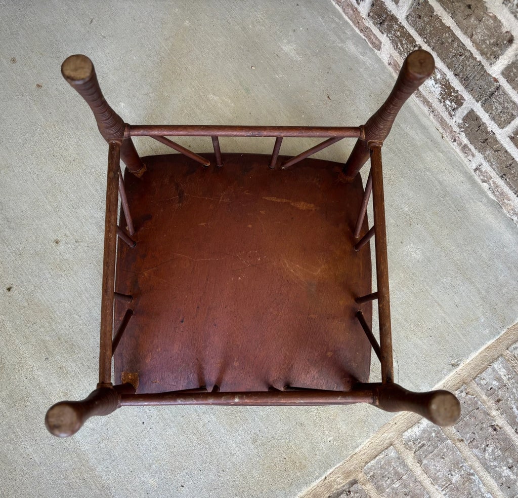 Early 20th Century Egyptian Revival Thebes Stool - 4